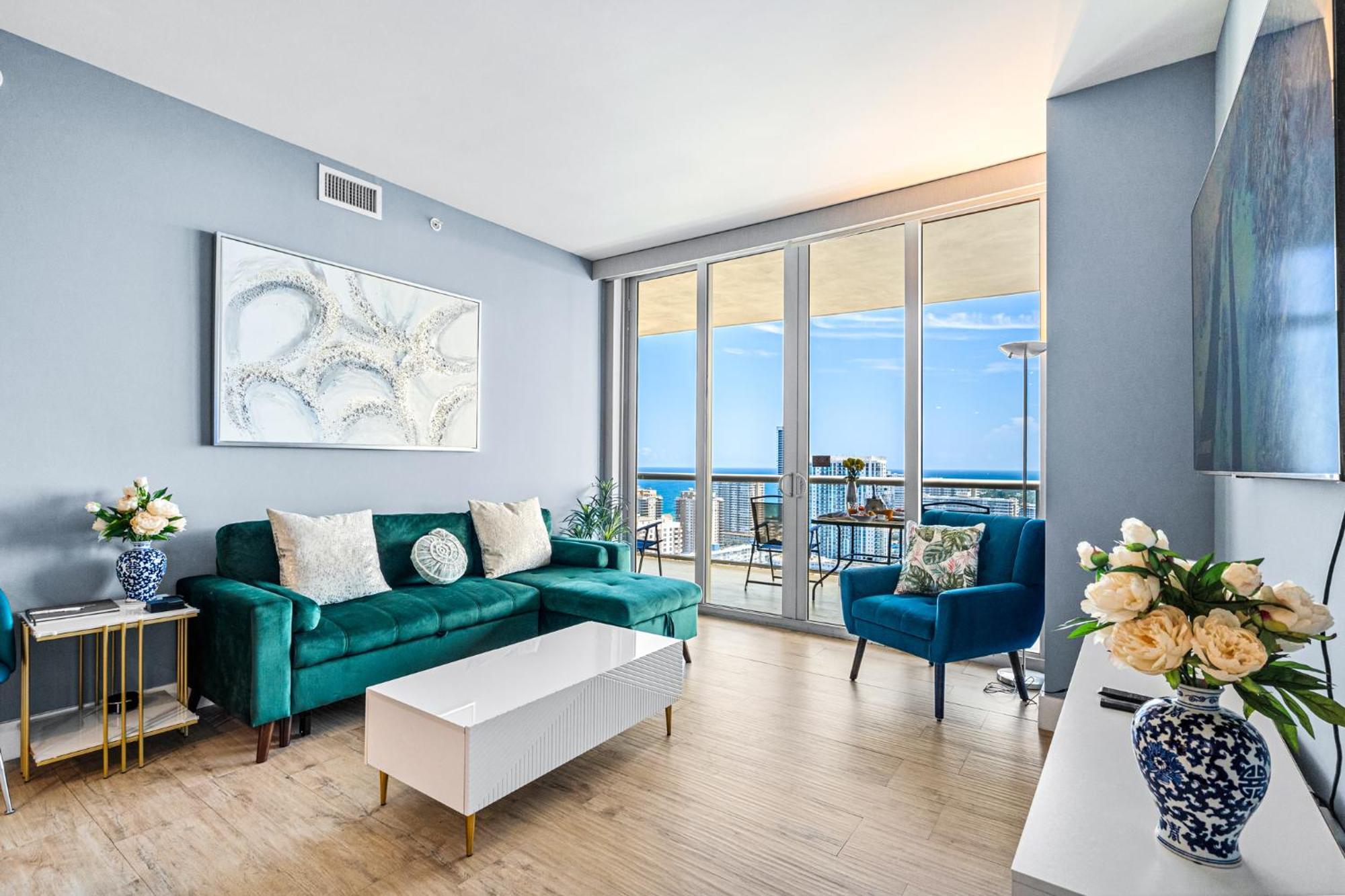 Ocean Views - Pool & Gym - Pet Friendly - Close To Beach Hallandale Beach Luaran gambar