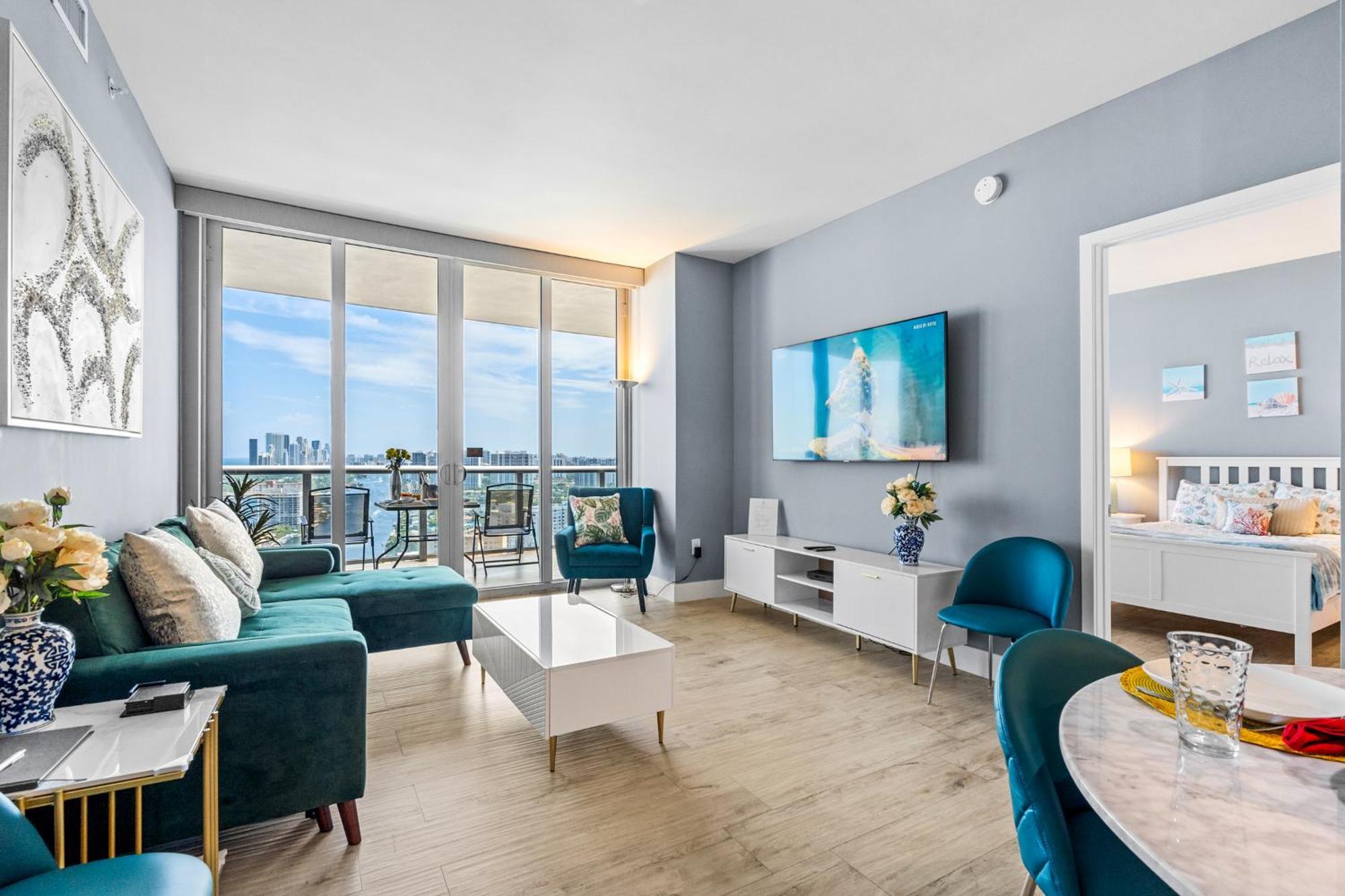 Ocean Views - Pool & Gym - Pet Friendly - Close To Beach Hallandale Beach Luaran gambar